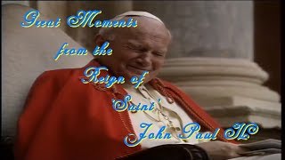 Great Moments from the Reign of Saint John Paul II 11  Entertained by Clowns [upl. by Araz843]