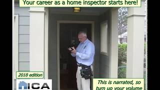 2018 ICA  Inspection Certification Associates Online Home Inspection Course Demo Video [upl. by Rodney]