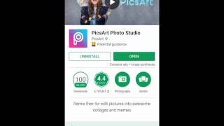 PicsArt Photo Studio for Android  Transform Your Photos into Collage Maker and More [upl. by Valenka]