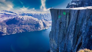 Preikestolen Pulpit Rock Fjord Norway Hiking one of the Worlds most Spectacular Views [upl. by Uriah]