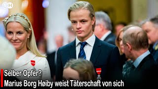 Selber Opfer Marius Borg Høiby weist Täterschaft von sich germany [upl. by Dichy457]