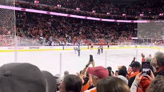 Philadelphia Flyers Live Goal 101723 Sean Couturier Penalty Shot [upl. by Ailati]