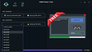 GSM Prime Tool Free 2024 for Samsung Exynos Qualcomm And MTK in 9008 EDL ModeMTP ModeTest Mode [upl. by Doak493]