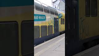 Ausfahrt aus Bremen Hbf von RE 4 nach Hamburg Hbf Metronom [upl. by Herv]