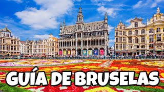 BRUSELAS Y BRUJAS  BÉLGICA  Guía precios y tips  Vlog 2022 [upl. by Kenney]