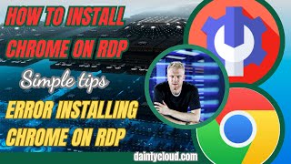 How to install chrome on RDP error installing chrome on RDP [upl. by Kym]