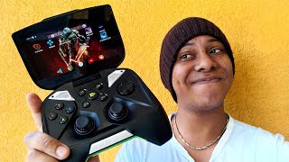 CONSEGUI O LENDÁRIO NVIDIA SHIELD PORTÁTIL  Unboxing e Teste [upl. by Mackenzie]