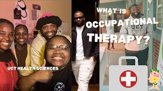 What is Occupational Therapy  Final year student  Podcaster  Thespian UCT Health Sciences [upl. by Colline]