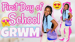 GRWM FOR THE FIRST DAY OF MIDDLE SCHOOL [upl. by Bracci]