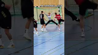 Best fainting shot in handball 💫🥅 bestofhandball handball trending sportsball handballhighlight [upl. by Aneema]