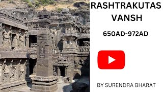 ANCIENT HISTORY RASHTRAKUTAS VANSH  LEC 1 HISTORY BY SURENDRA BHARAT [upl. by Gavra]