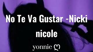 Venganza No Te Va Gustar  Nicki Nicole  letra [upl. by Avek]