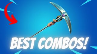 BEST COMBOS FOR STUDDED AXE PICKAXE 2022 UPDATED fortnite battle royale [upl. by Manus]