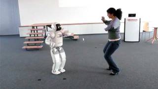 Honda Asimo dancing with girl [upl. by Camala364]