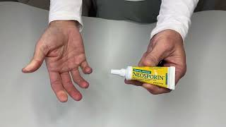 Neosporin Original First Aid Antibiotic Ointment with Bacitracin Zinc [upl. by Fredette789]