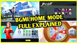 😍BGMI HOME MODE FULL EXPLAINED  HOW TO LEVEL UP FASTER IN HOME  HOW TO MAKE HOME EASILY [upl. by Cirde]