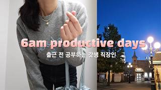 vlog 월500 직장인ㅣ출근 전 공부하는 갓생 브이로그ㅣ독파민으로 스트레스 날리기ㅣ10월의 캐리비안베이 갓생 직장인브이로그 미라클모닝 [upl. by Silvana]