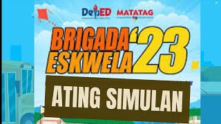 Brigada Eskwela 2023 Jingle Matatag As One [upl. by Ailekat]