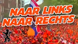 Naar links Naar rechts To the left To the right Holland football fans chant text english subtitle [upl. by Noirad]