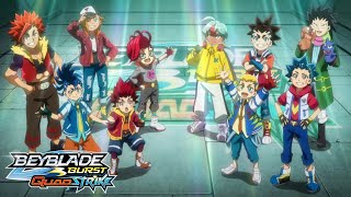 BEYBLADE BURST QUADSTRIKE DARKNESS TURNS TO LIGHT  Official Music Video [upl. by Nancey]