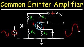 Bipolar Junction Transistors  Common Emitter Amplifier [upl. by Bluma]