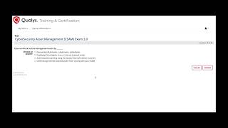 Qualys CSAM Exam Live Question amp Answers  Passed [upl. by Asiret]