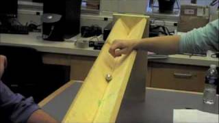 Galileos Inclined Plane Experiment [upl. by Eytteb]