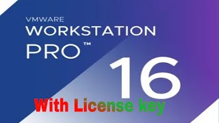 How To Install VMware Workstation 16 Pro On Windows 10 With Activation Key In 2021 [upl. by Kaia604]