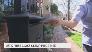 USPS increasing the price of firstclass stamp to 66 cents [upl. by Annaerda]