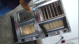 Blodgett double stack convection oven bakery EF111 [upl. by Eerahs702]