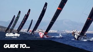 Guide to Monohull Racing  The TP52  Gillette World Sport [upl. by Atiekal]