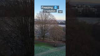 shortvideo winter glasgow Crookston freezing nature lovestatus relaxingmusic [upl. by Algernon]