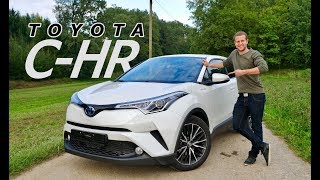 TOYOTA CHR Hybrid 2017 Review und Fahrbericht  Fahr doch HD [upl. by Annahavas]