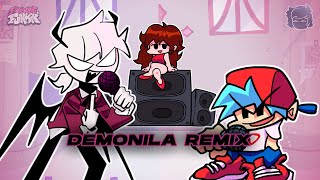 Demonila Remix FanGameplay  Friday Night Funkin [upl. by Nebra]