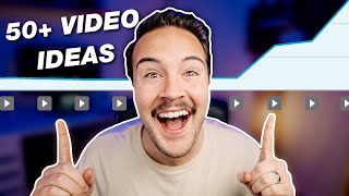 🔥 50 EASY YOUTUBE VIDEO IDEAS 🔥 That Will BLOW UP Your Channel [upl. by Ennaeiluj]