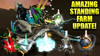 Farm Syndicate Medallions Today Amazing New Warframe Standing Farm Update [upl. by Line762]