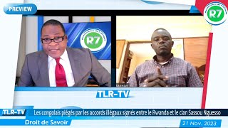 SASSOU NGUESSO ET SON FILS VEULENT PIEGER LES CONGOLAIS PAR DES ACCORDS ILLEGAUX AVEC LE RWANDA [upl. by Ylellan]