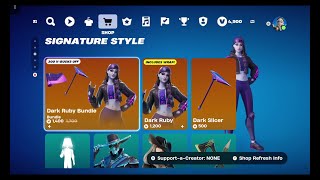 New quotDark Rubyquot Skin Fortnite Item Shop Nov 2 2024 [upl. by Yojal]