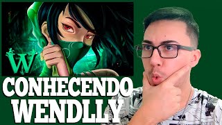 CONHECENDO WENDLLY React Akali  Execução Perfeita  Wendlly [upl. by Araiek]