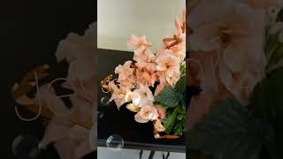 Fall Gladiolus Harvest Flower Arrangement [upl. by Dugald]