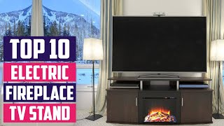 Top 10 Best Electric Fireplace Tv Stands in 2024  Reviews Prices amp Where to Buy [upl. by Zoila]