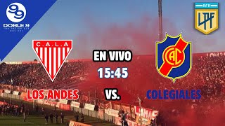 LOS ANDES VS COLEGIALESDOBLE 9 [upl. by Isma549]