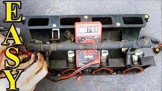 How to Check Fuel Injector Resistance with a Multimeter [upl. by Akinehc]