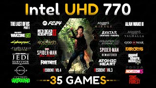 Intel UHD Graphics 770  Test in 35 Games  UHD 770 [upl. by Knight]