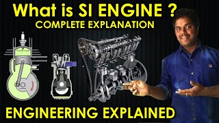 What is SI Engine  Spark Ignition Engine  Engineering Explained  Purushotam Academy [upl. by Martynne]