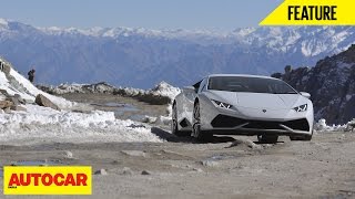 Lamborghini Huracan To Khardung La  Feature  Autocar India [upl. by Eilsehc]