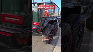 Mercedes G 6x6 vs Chevy Sema 2024 pickup gwagon Benz truck lift car cars automobile 4x4 [upl. by Aamsa]