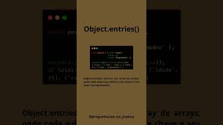 Javascript  Object Entries shorts javascript typescript [upl. by Hathaway]