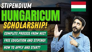 Stipendium Hungaricum Scholarship For Pakistani Students  Complete Information And Process [upl. by Tevlev]