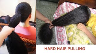 hair pulling and twisting challenge [upl. by Bettencourt]